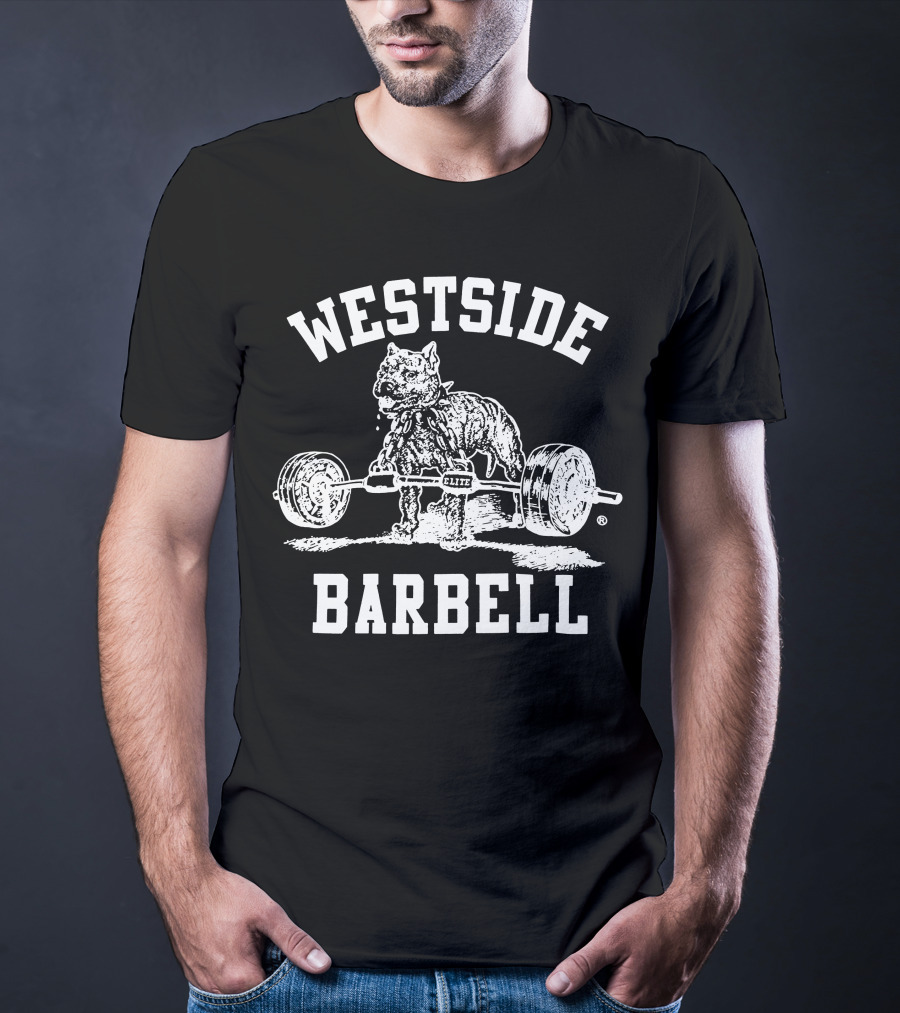 Westside Barbell Elite Dog Lifting Weights T-Shirt