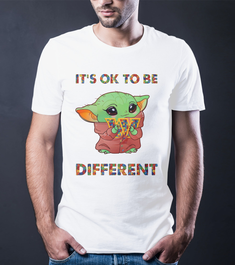 It's Ok To Be Different Washington Commanders T-Shirt