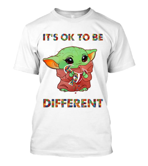 It's Ok To Be Different Houston Texans T-Shirt