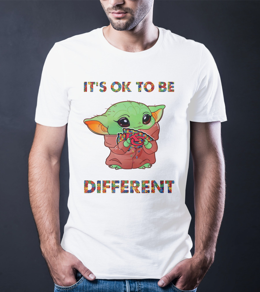 Its Ok To Be Different Kansas City Chiefs T-Shirt
