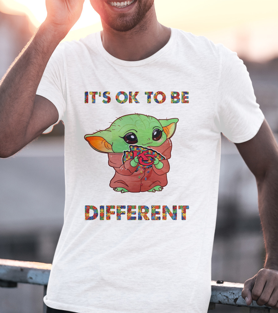 Its Ok To Be Different Kansas City Chiefs T-Shirt