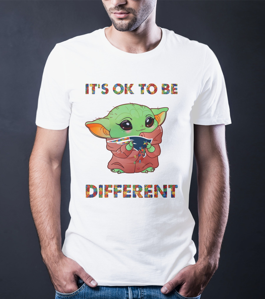 It's Ok To Be Different New England Patriots T-Shirt