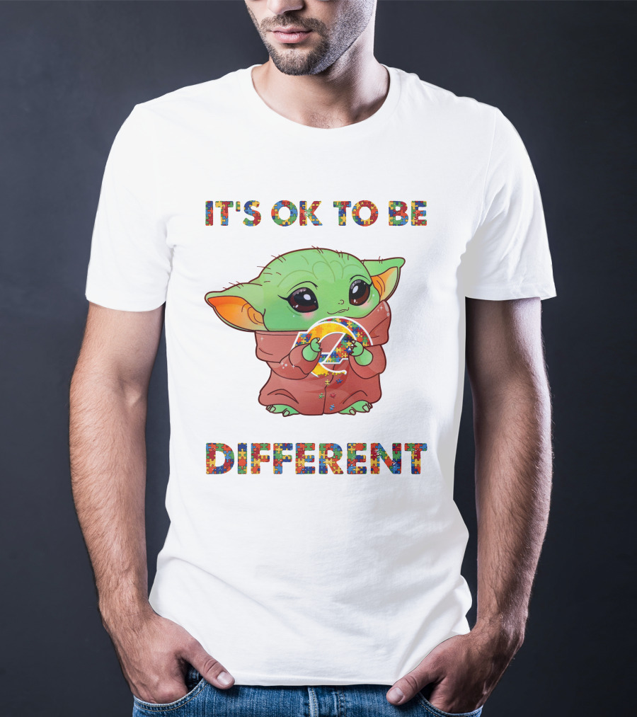 It's Ok To Be Different Los Angeles Rams T-Shirt