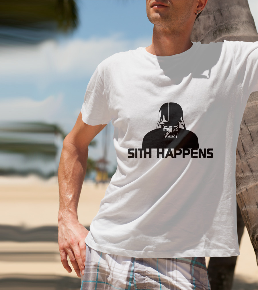 SITH HAPPENS Darth Vader T-Shirt