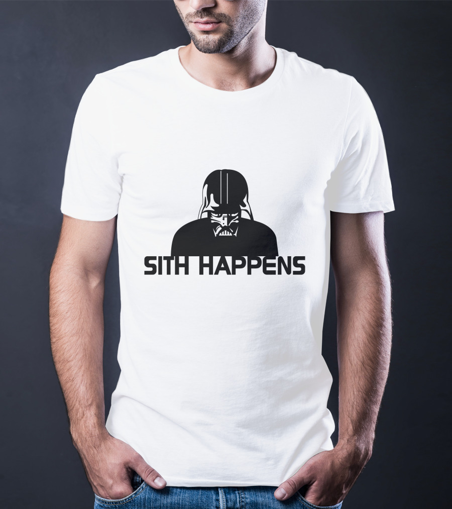 SITH HAPPENS Darth Vader T-Shirt