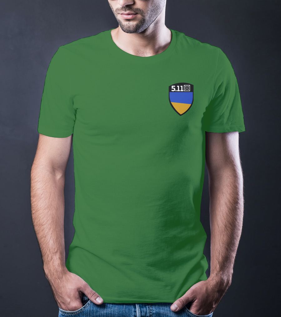 5.11 Tactical Shield Blue Yellow T-Shirt