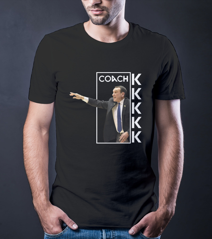 COACH K Duke Basketball Legend T-Shirt