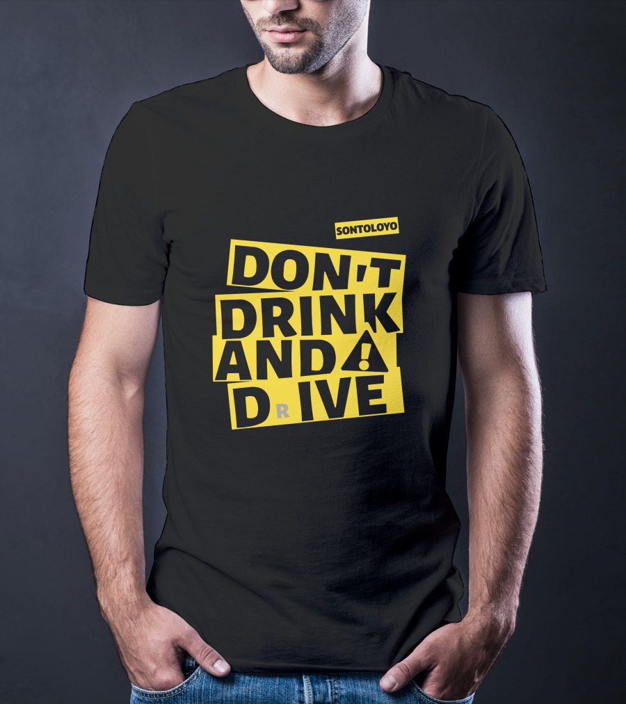 Sontoloyo Don't Drink And Drive Warning T-Shirt