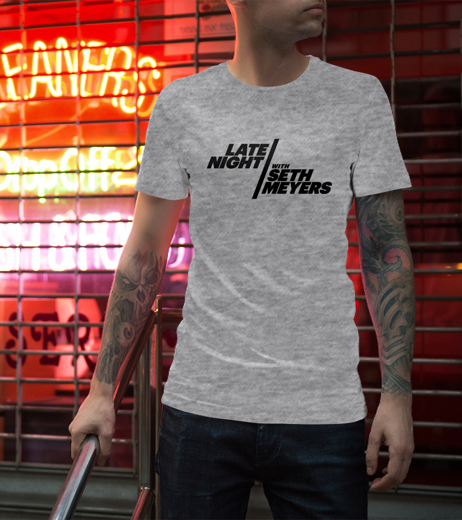 Late Night With Seth Meyers Mark Duplass Interview T-Shirt