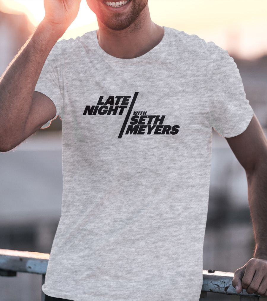 Late Night With Seth Meyers Mark Duplass Interview T-Shirt