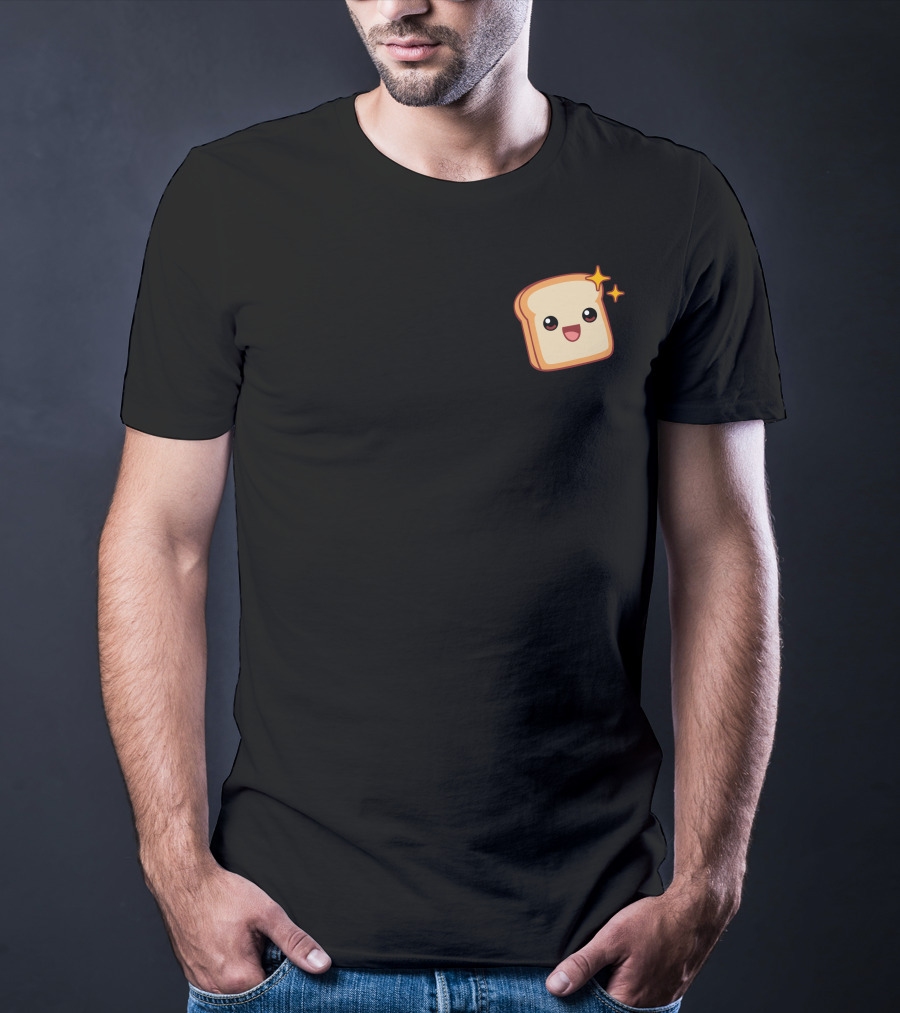 SP33DY X SIDEARMS FRIENDSHIP BREAD LIMITED TIME Toast Emoji T-Shirt