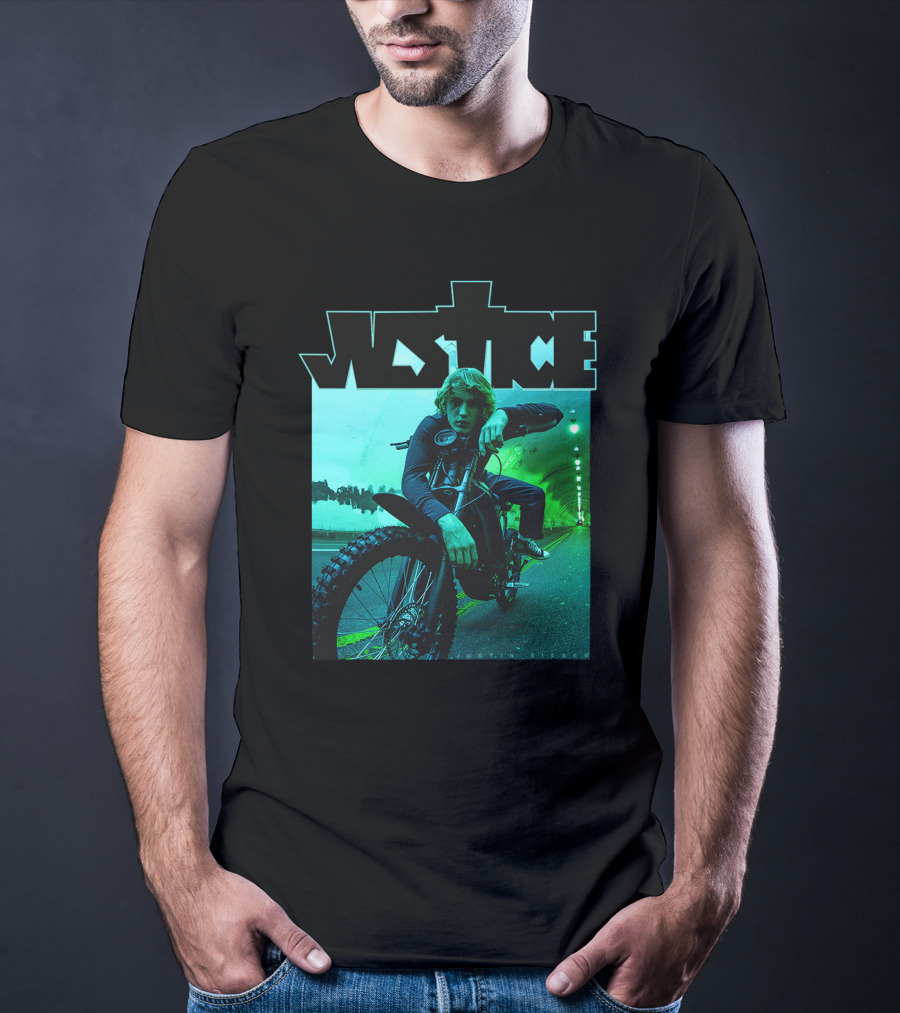 Justice Dirt Bike Photo Merch Justin Bieber T-Shirt