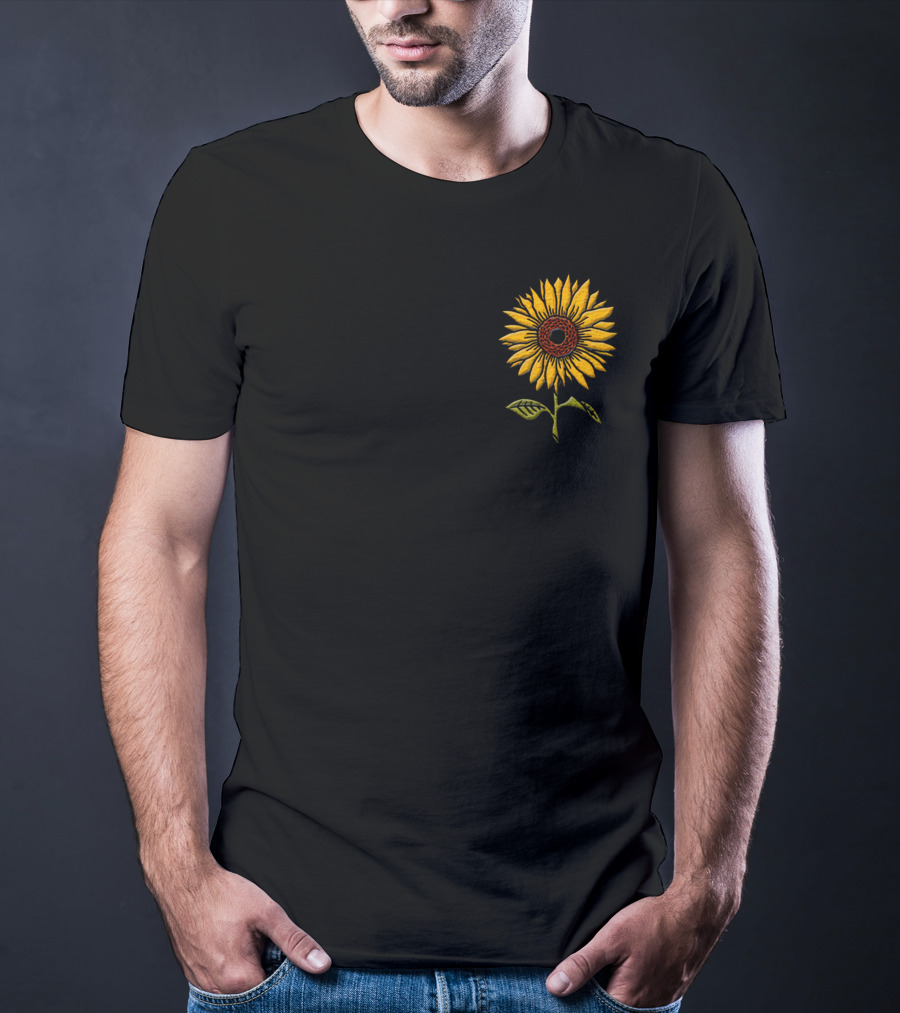 Acacia Strain Sunflower Design Merch T-Shirt