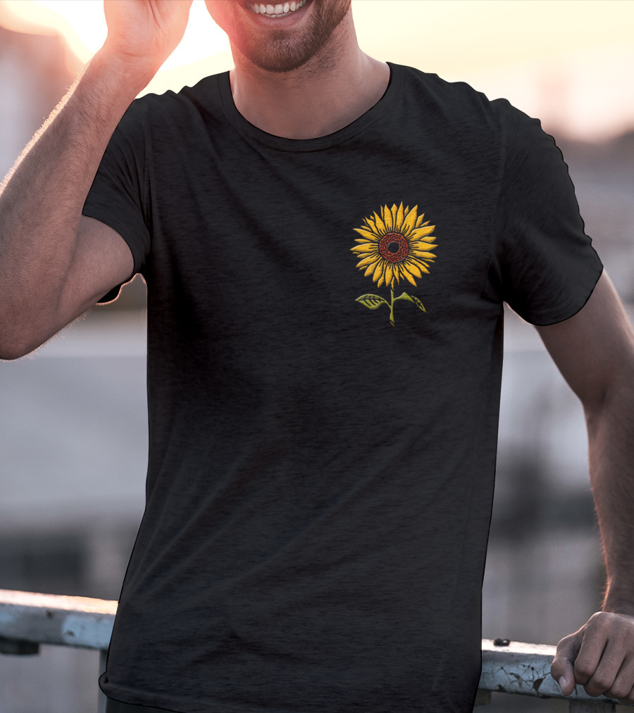 Acacia Strain Sunflower Design Merch T-Shirt