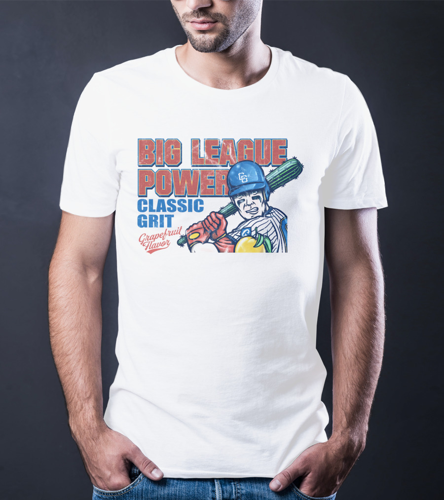 Big League Power Classic Grit Grapefruit Flavor T-Shirt