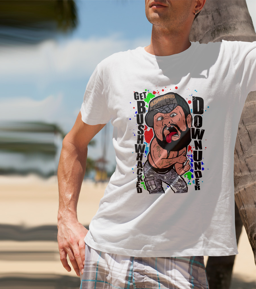 Get Bushwhacked Down Under Pro Wrestling Tees Bushwhackers T-Shirt