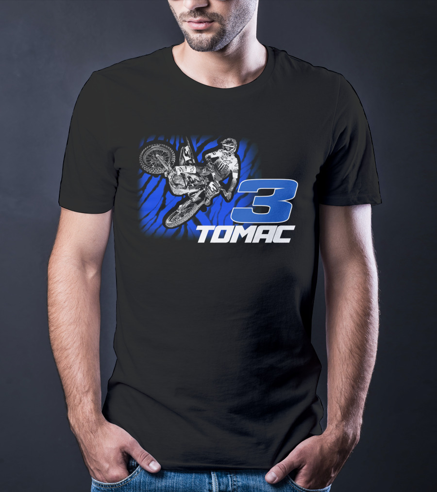 Eli Tomac 3 Motocross ET3 Merch T-Shirt