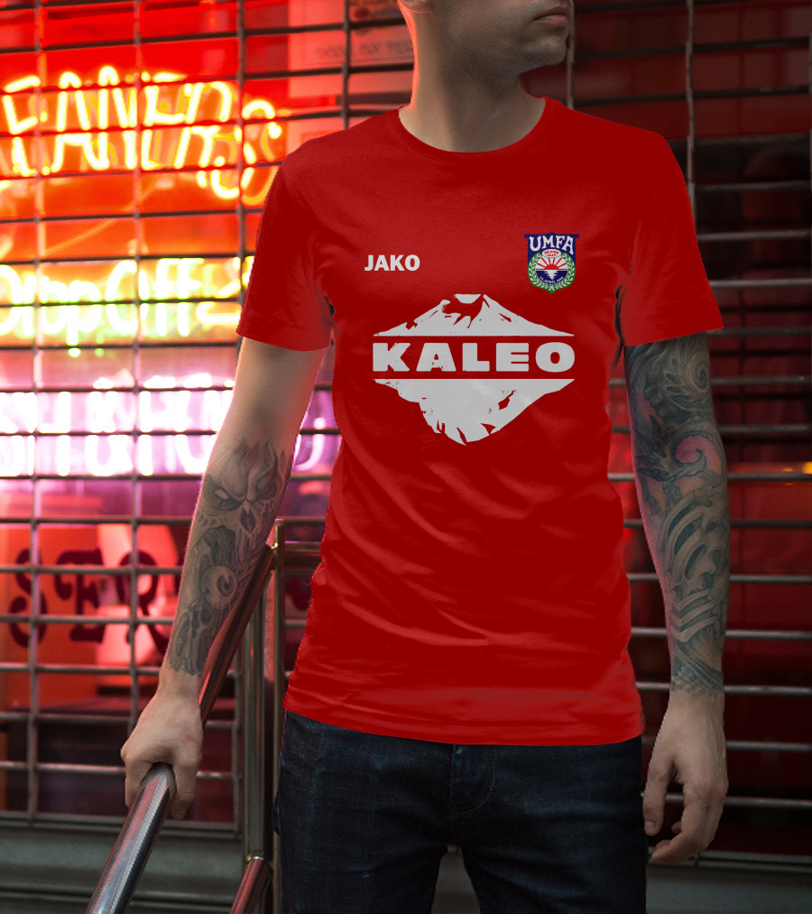 JAKO Kaleo UMFA Crest Red T-Shirt