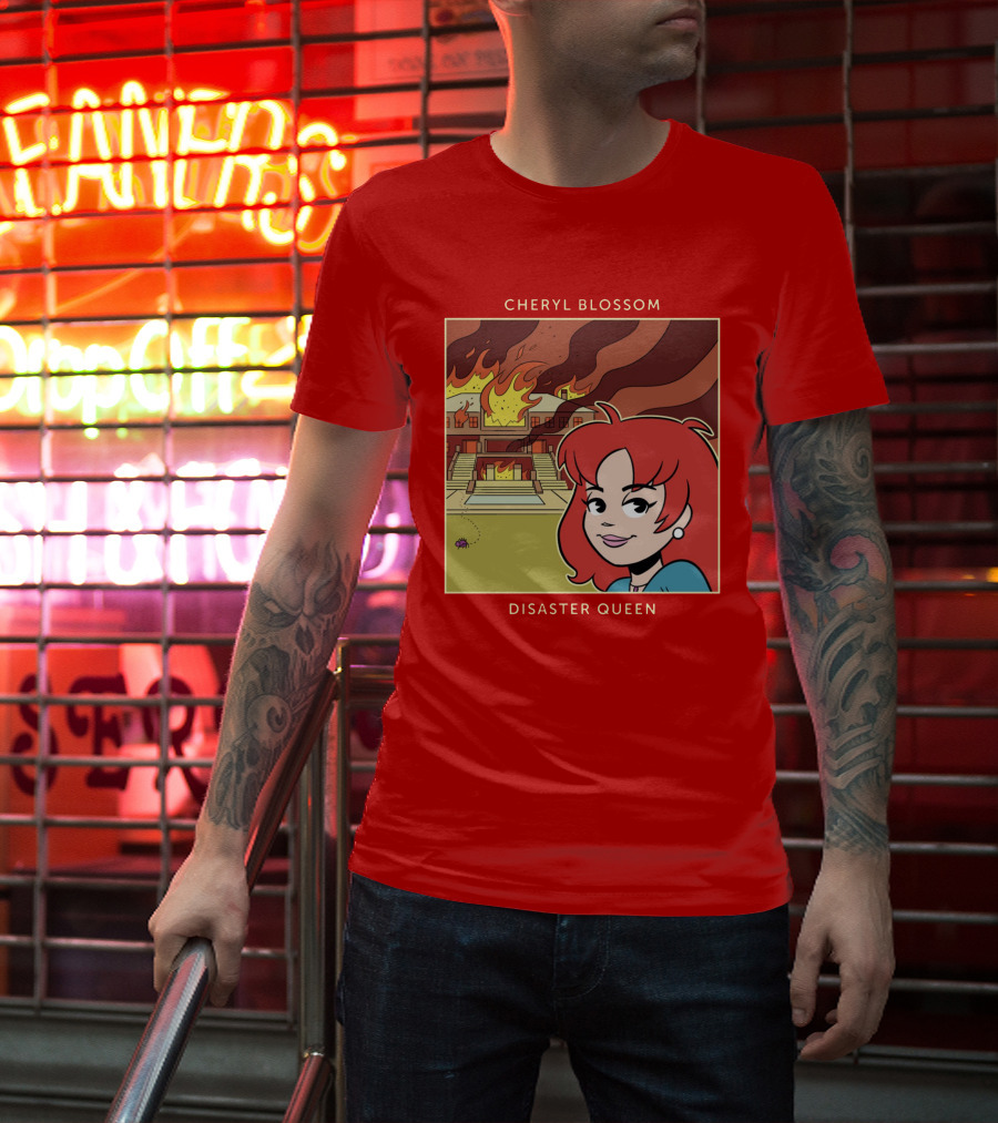 Cheryl Blossom Disaster Queen Archie Comics T-Shirt
