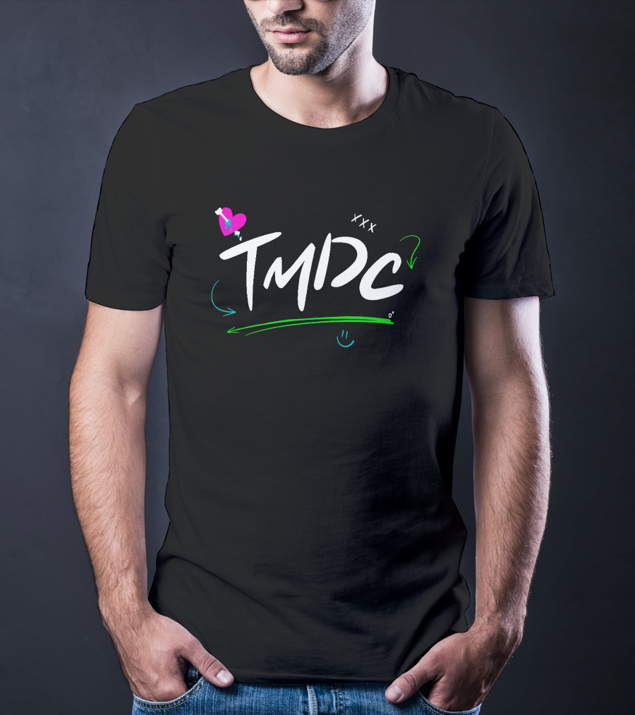 TMDC Heart Arrows Smiley XXX T-Shirt