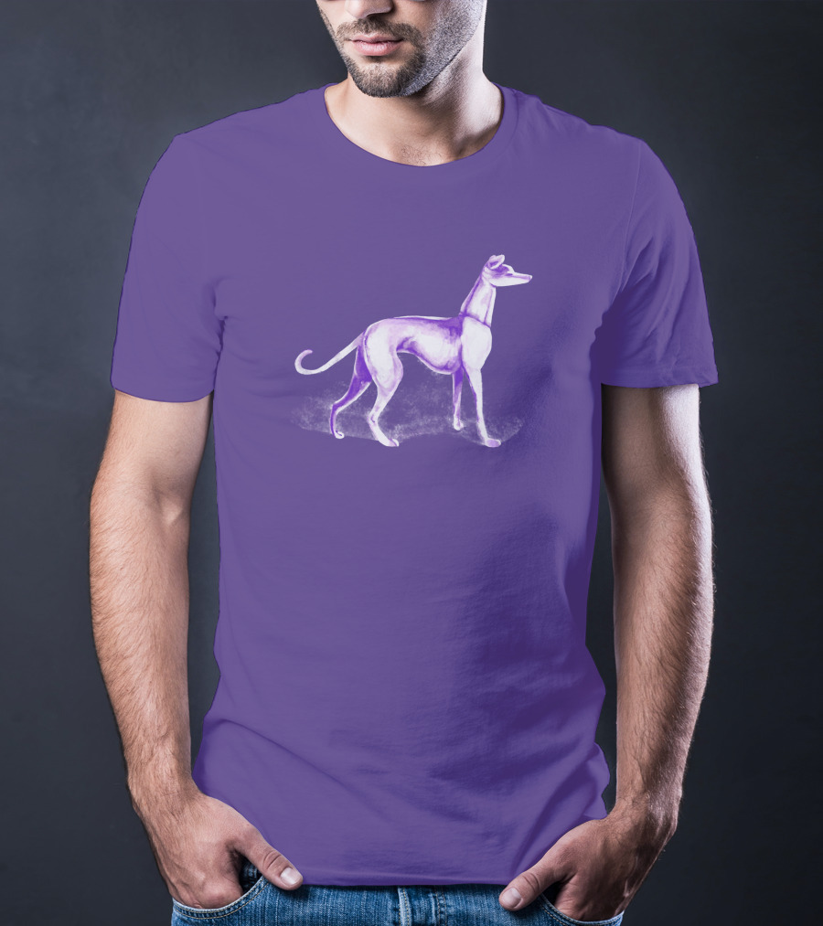 Jared Greyhound Purple T-Shirt