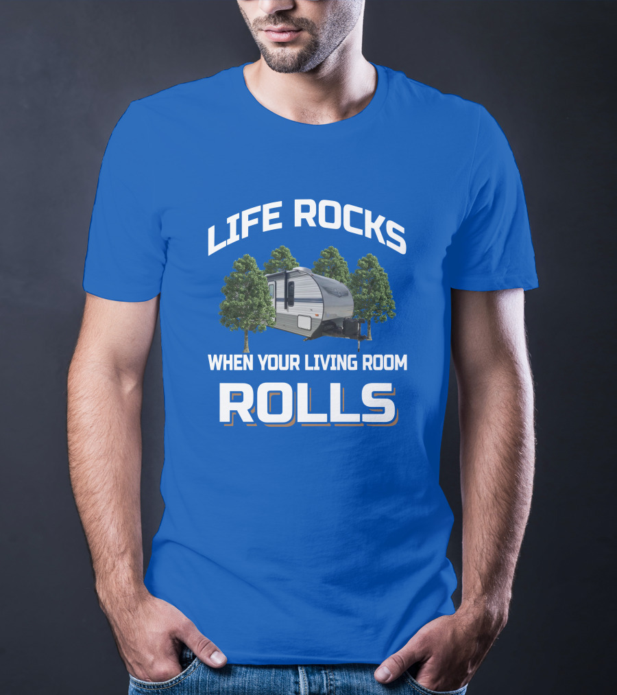 Life Rocks When Your Living Room Rolls Gulf Stream Ameri Lite T-Shirt