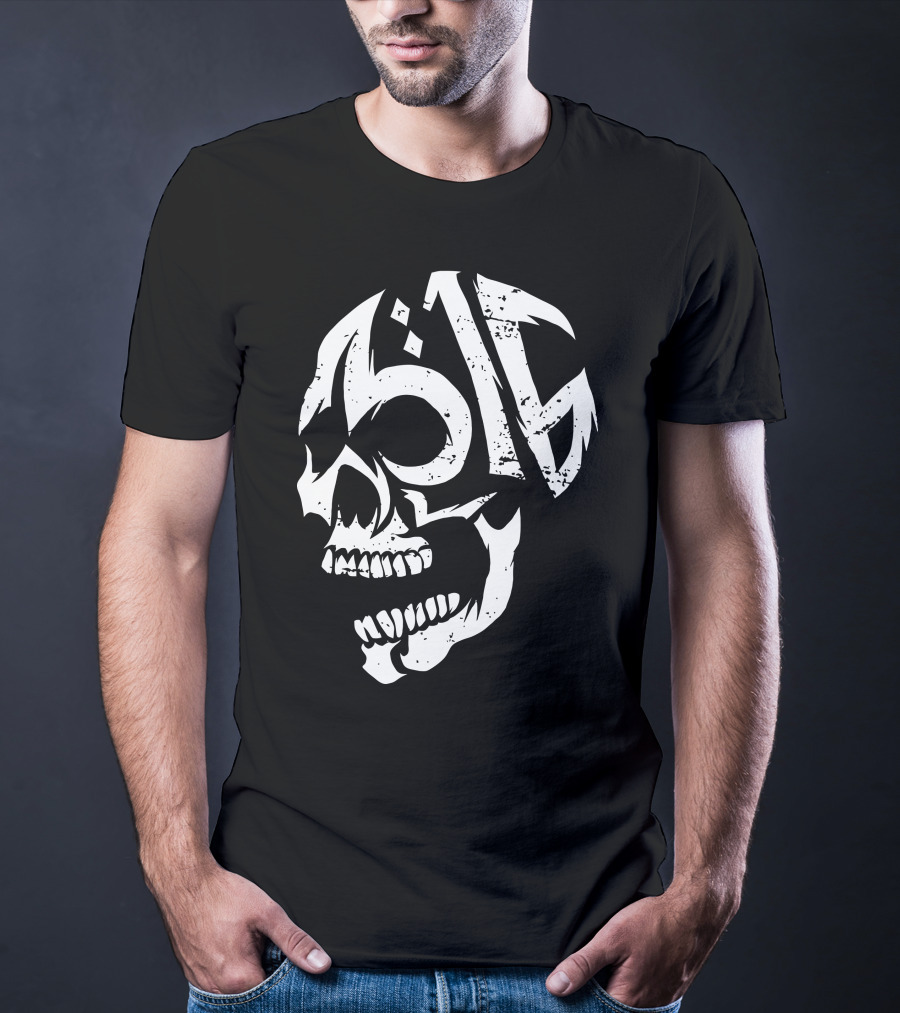 316 Steve Austin Skull Merch T-Shirt