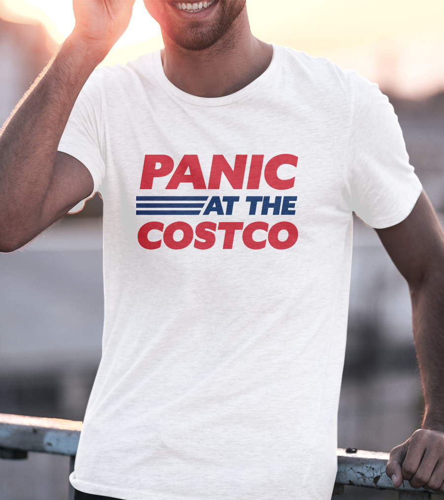 Panic At The Costco Trendy USA Playful Shopping T-Shirt