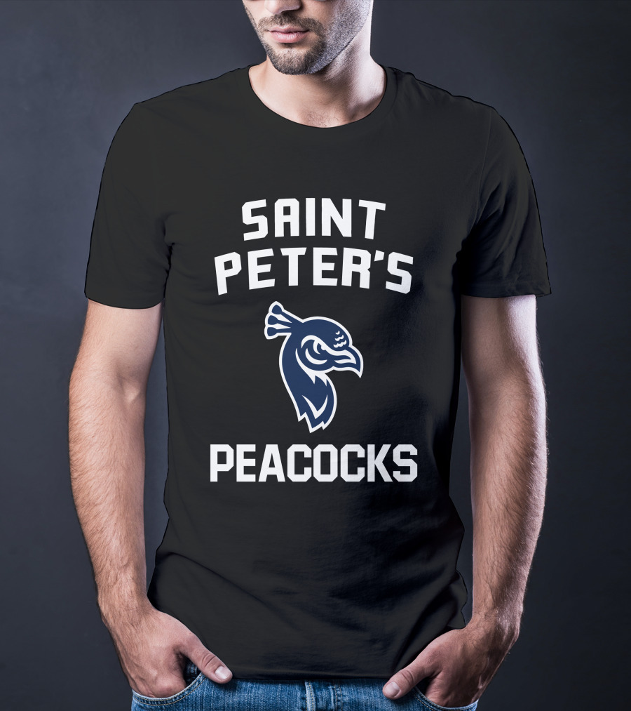 Saint Peter's Peacocks Eli Manning T-Shirt