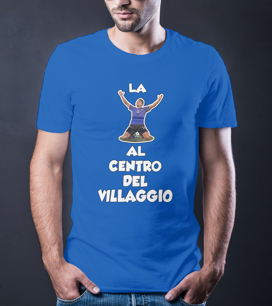 La Al Centro Del Villaggio Skysport Iconic Soccer T-Shirt