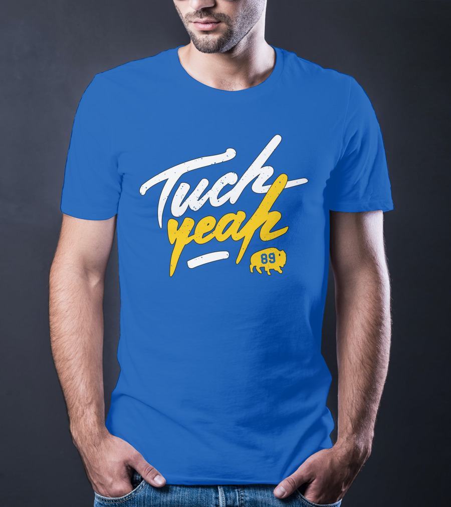 Tuch Yeah 89 Buffalo Blue And Gold T-Shirt