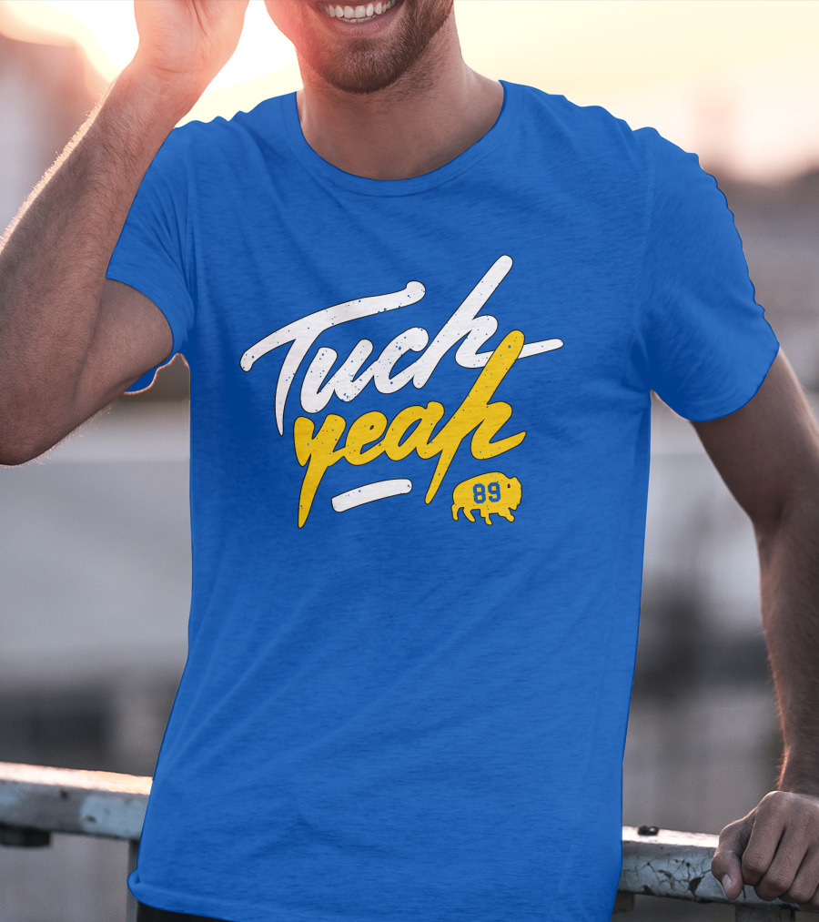 Tuch Yeah 89 Buffalo Blue And Gold T-Shirt
