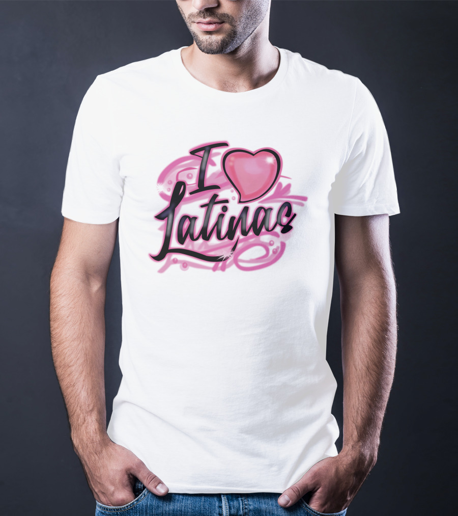 I Love Latinas Glaive T-Shirt