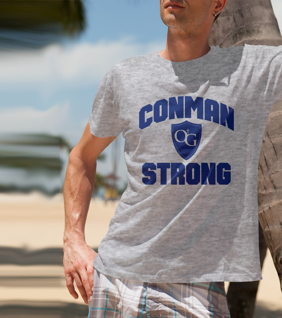 CONMAN OG STRONG Shield Emblem T-Shirt