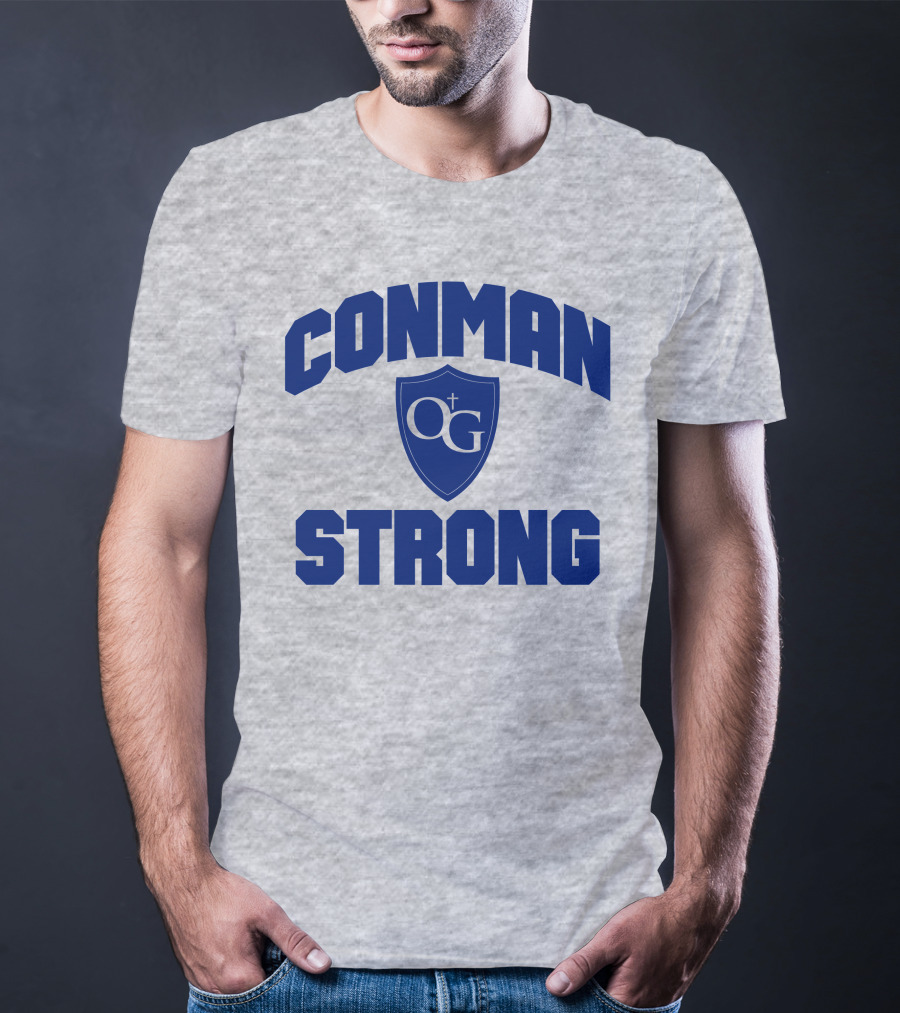 CONMAN OG STRONG Shield Emblem T-Shirt