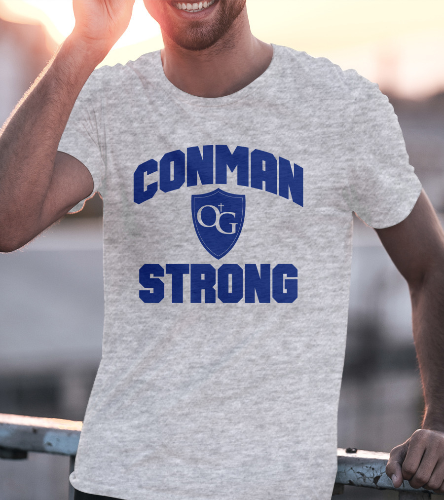 CONMAN OG STRONG Shield Emblem T-Shirt