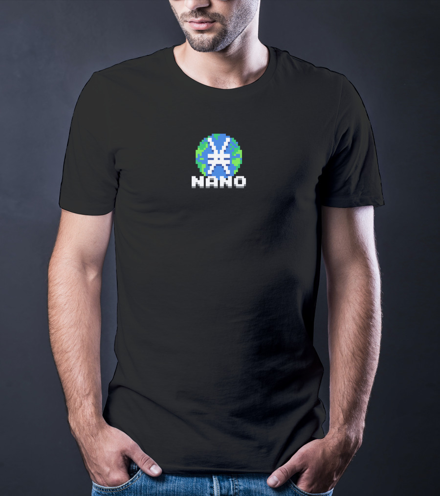 NANO Pixel Earth T-Shirt