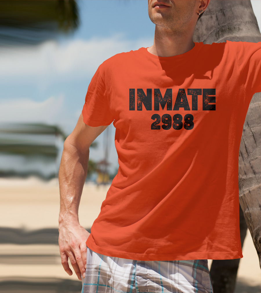 Inmate 2988 Boogie2988 Prison Number T-Shirt