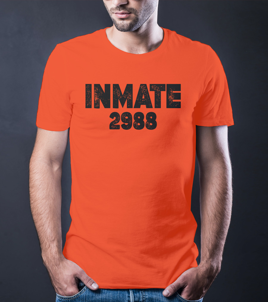 Inmate 2988 Boogie2988 Prison Number T-Shirt