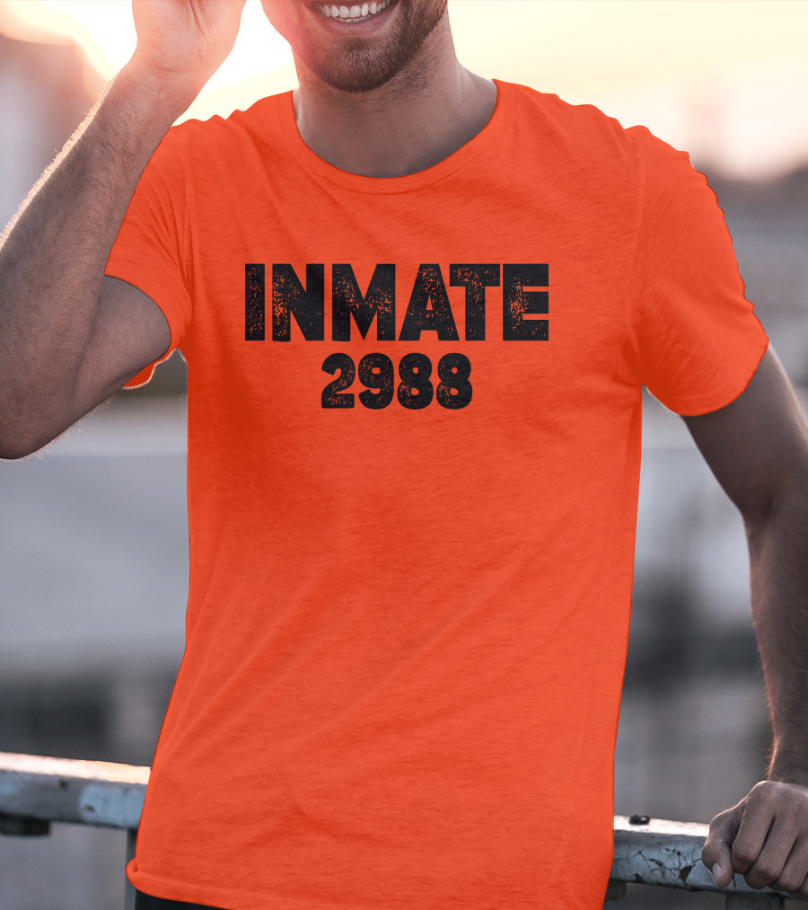 Inmate 2988 Boogie2988 Prison Number T-Shirt
