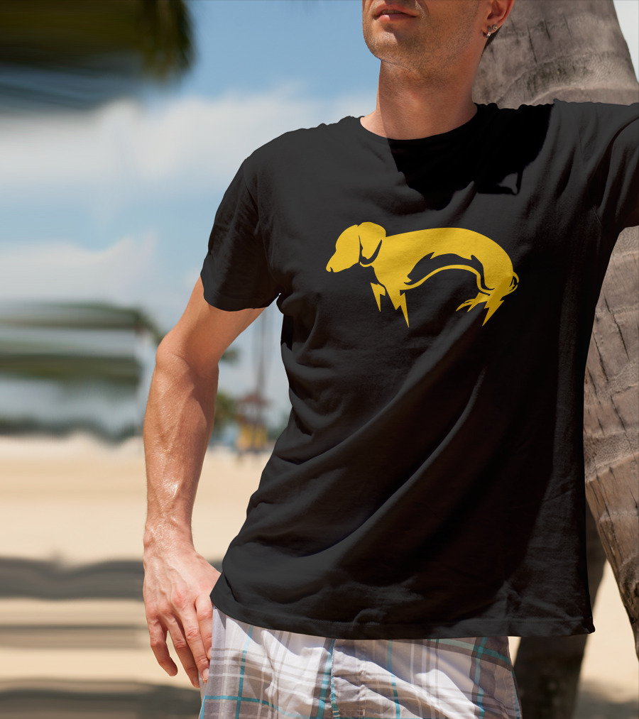 Porty Foxhound Yellow T-Shirt