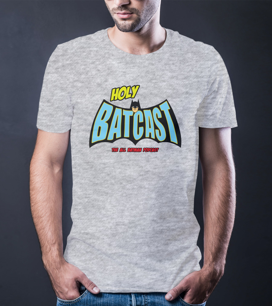 Holy Batcast The All Batman Podcast Classic Bat Emblem T-Shirt