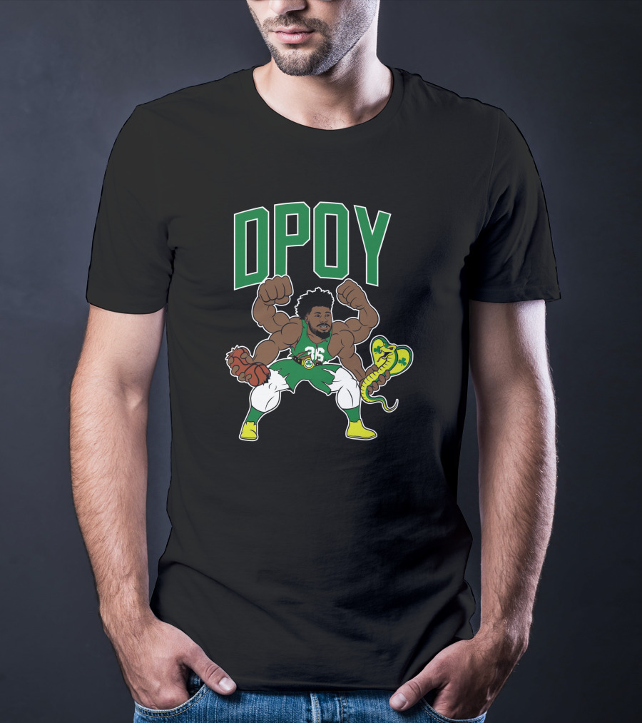 Nick Trig DPOY 35 Boston Celtics Defensive Player Of The Year T-Shirt
