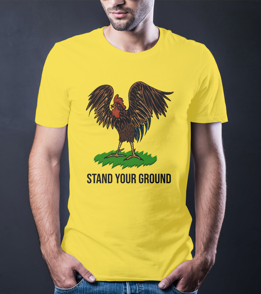 Tim Pool Stand Your Ground Rooster T-Shirt