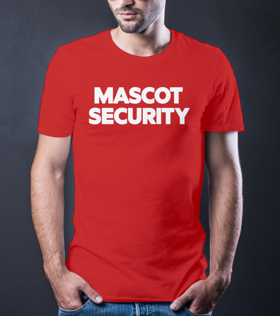 Mascot Security Team Uniform T-Shirt