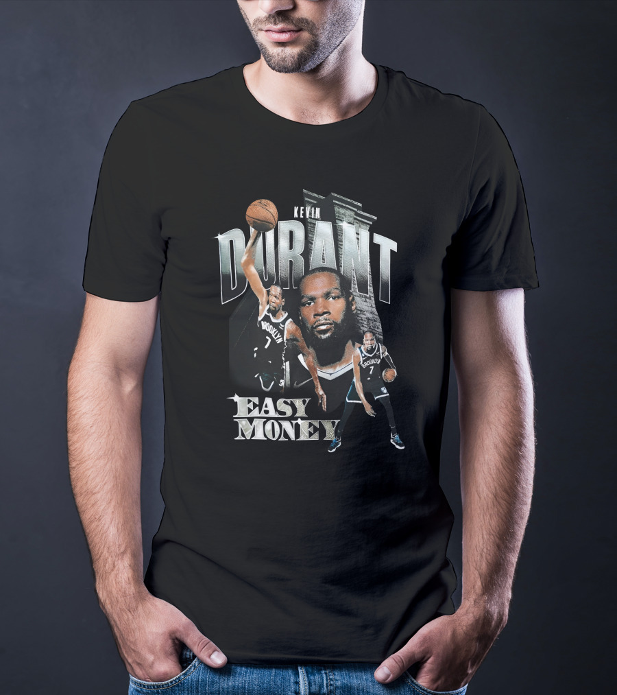 Kevin Durant Brooklyn Easy Money Basketball T-Shirt