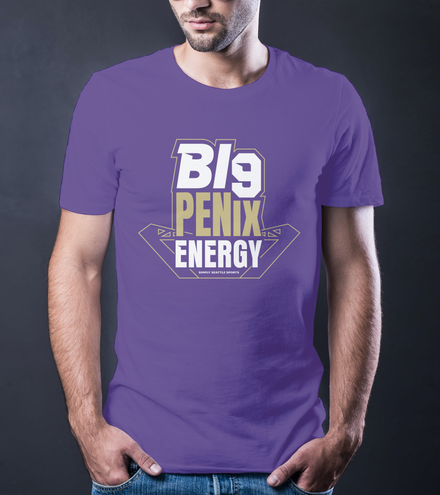 Big Penix Energy Simply Seattle Sports T-Shirt