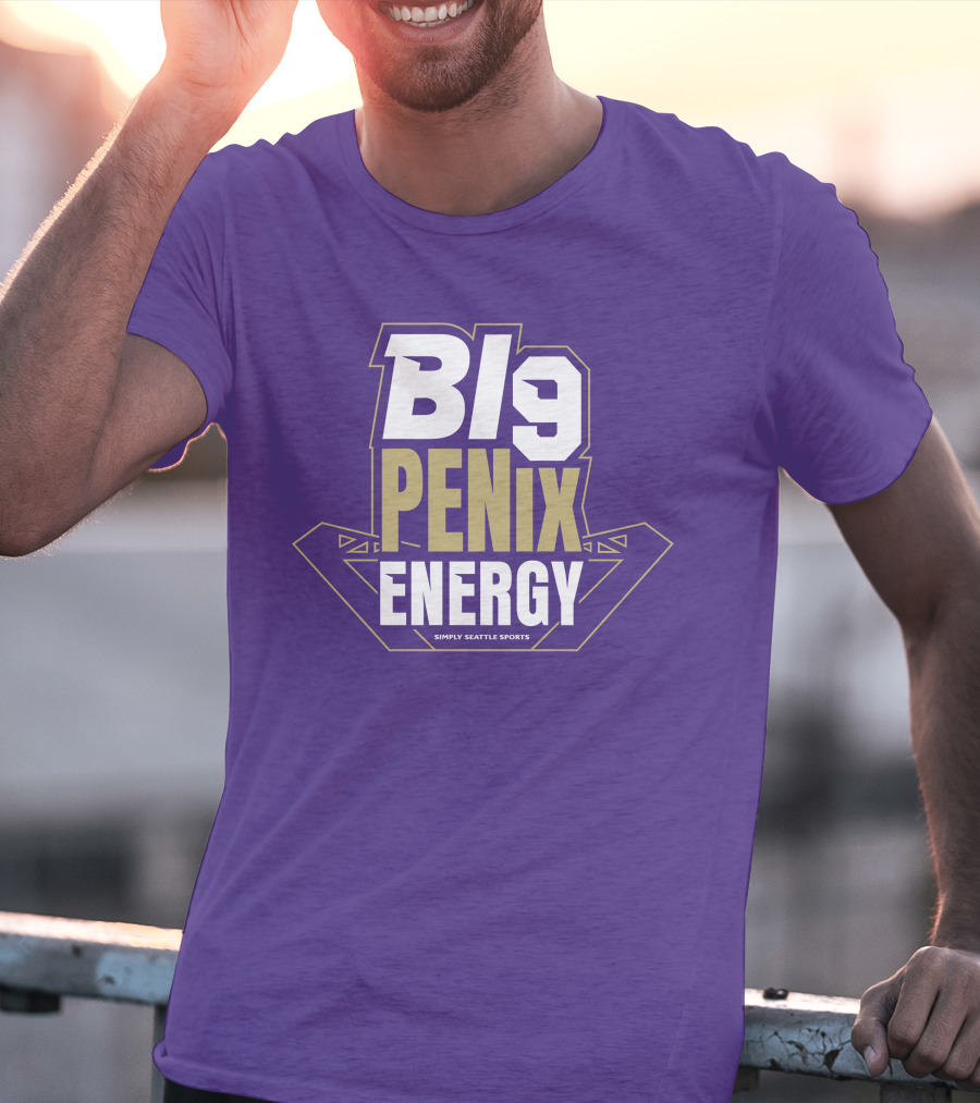 Big Penix Energy Simply Seattle Sports T-Shirt
