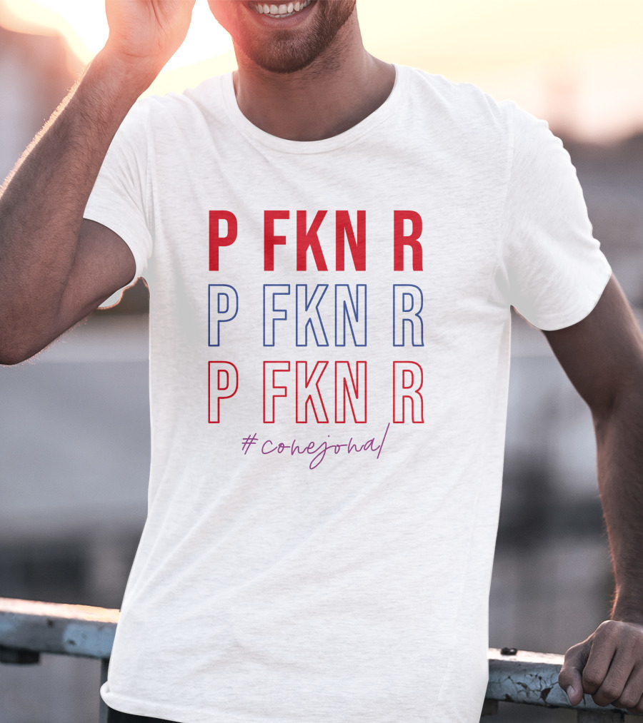 P Fkn R Bad Bunny #conejomal T-Shirt