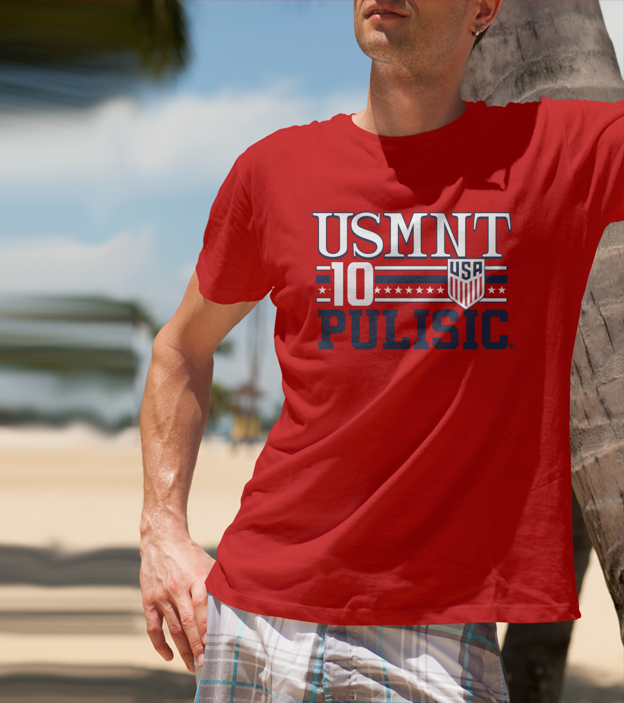 USMNT Pulisic 10 USA Soccer Stars T-Shirt